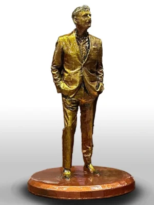 riffat-shaheen-3d-printed-man 3D Printed Figurine | Gentleman in Suit Sculpture