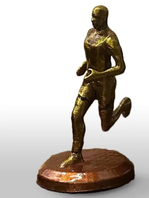 riffat-shaheen-3d-printed-running-figure 3D Printed Figurine | Running Athlete Sculpture
